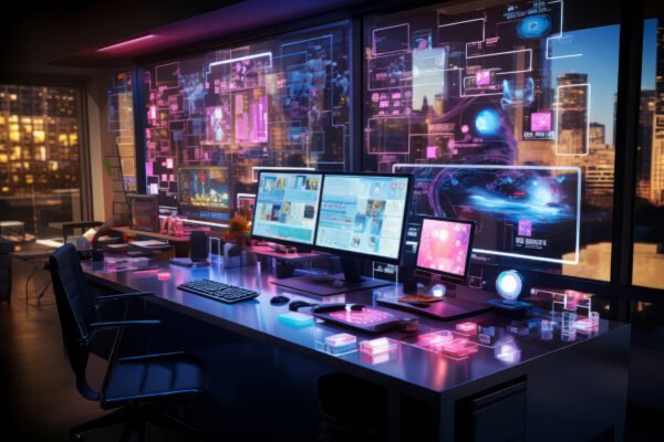 الخدمات 4 خدمة تصميم المواقع الإلكترونية | ابْنِ واجهة رقمية تضاعف مبيعات شركتك هل موقعك يطرد العملاء بسبب بطئه أو تصميمه المعقد؟ تعرف على خدمة تصميم وتطوير المواقع في Marketer Mart، حيث نبني منصات سريعة وآمنة تحول الزوار إلى مشترين. 💡 بناء مواقع ومتاجر سريعة، آمنة، ومصممة هندسياً لتحويل الزوار إلى عملاء مؤكدين.