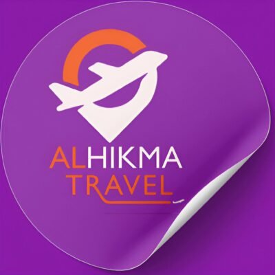 شعار شركة الحكمه للسفر Alhikma Travel
