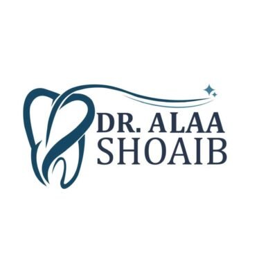 شعار عيادة د آلاء شعيب | مركز تجميل وعلاج وزراعة الأسنان بـ 6 أكتوبر (الحصري)